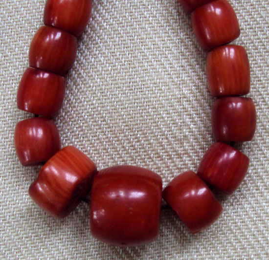 tibetan coral necklace